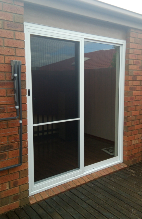 Aluminium sliding door replacement