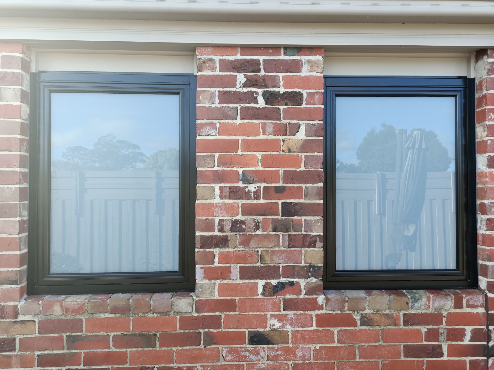 Aluminium frosted window replacement Mornington